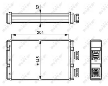 Теплообменник NRF 54295