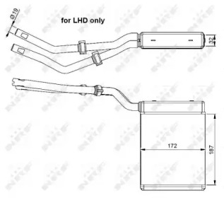 Теплообменник NRF 54303