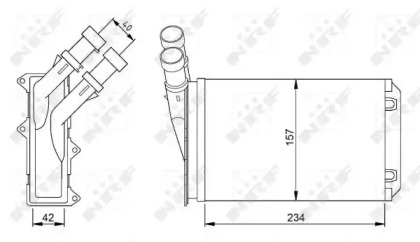 Теплообменник NRF 54308