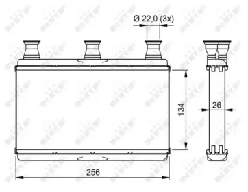 Теплообменник NRF 54311