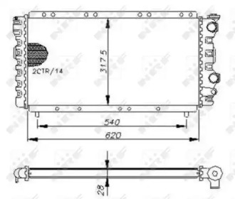 Теплообменник NRF 54648