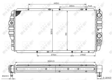 Теплообменник NRF 54699