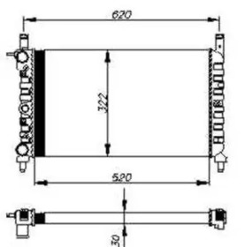 Теплообменник NRF 54702