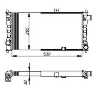 Теплообменник NRF 54704