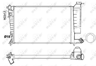 Теплообменник NRF 54716