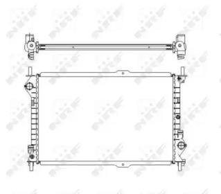 Теплообменник NRF 54755