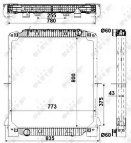 Теплообменник NRF 549567