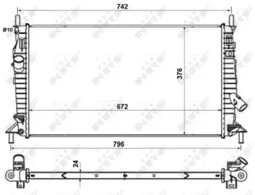 Теплообменник NRF 55327