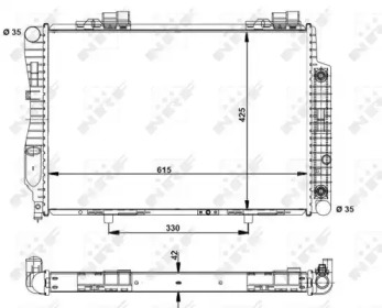 Теплообменник NRF 55345