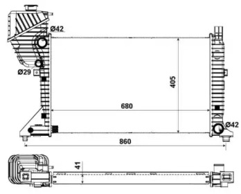 Теплообменник NRF 55348A