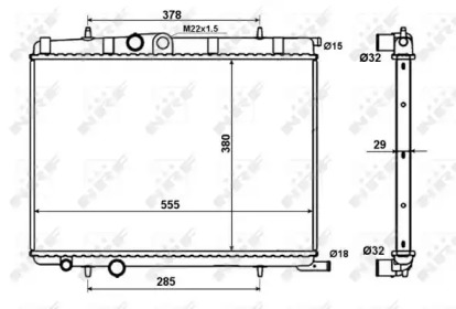 Теплообменник NRF 56021