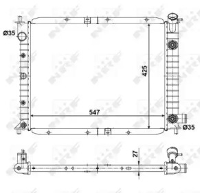 Теплообменник NRF 56028