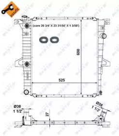 Теплообменник NRF 56044