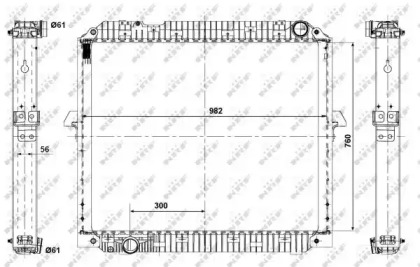 Теплообменник NRF 56072