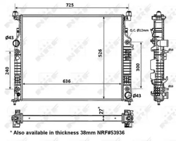 Теплообменник NRF 56074