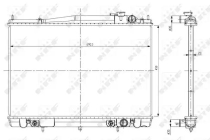 Теплообменник NRF 56084