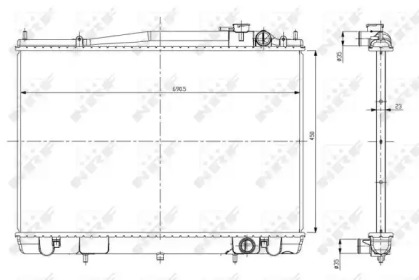 Теплообменник NRF 56085