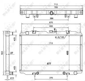 Теплообменник NRF 56087