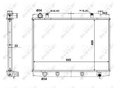 Теплообменник NRF 56118