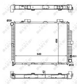 Теплообменник NRF 56139