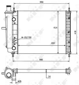 Теплообменник NRF 58015