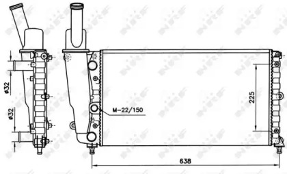 Теплообменник NRF 58056