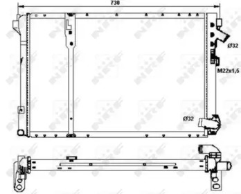 Теплообменник NRF 58060