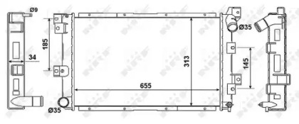 Теплообменник NRF 58061