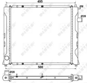 Теплообменник NRF 58107A