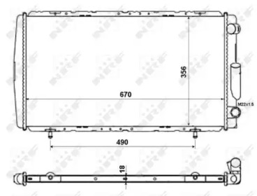 Теплообменник NRF 58111