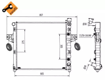 Теплообменник NRF 58113