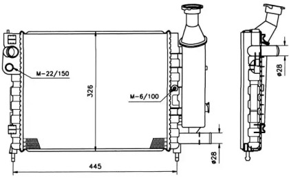 Теплообменник NRF 58119