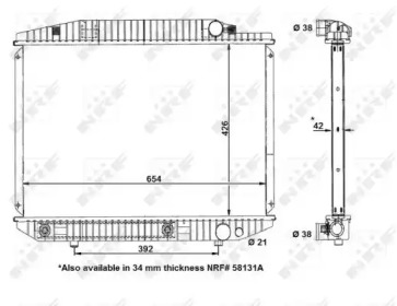 Теплообменник NRF 58131