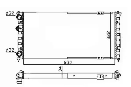 Теплообменник NRF 58135