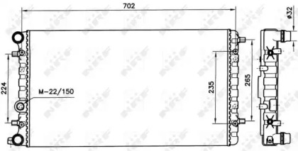 Теплообменник NRF 58143