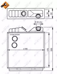 Теплообменник NRF 58146