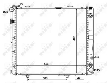 Теплообменник NRF 58164