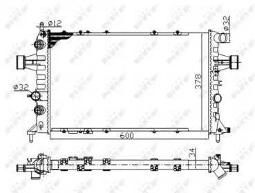 Теплообменник NRF 58178A