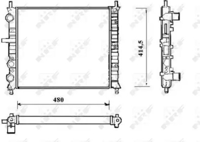 Теплообменник NRF 58191