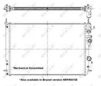 Теплообменник NRF 58198