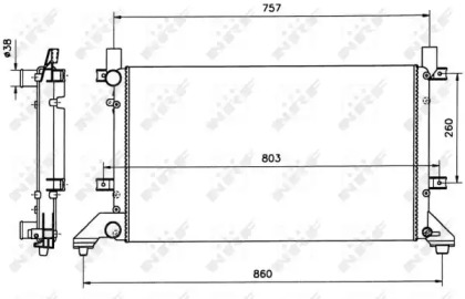 Теплообменник NRF 58240