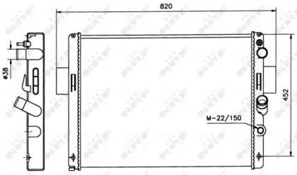 Теплообменник NRF 58243