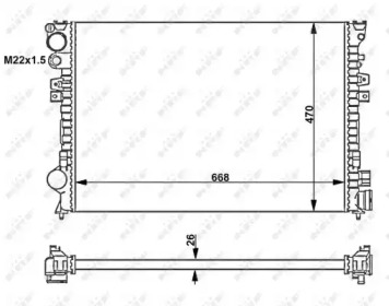 Теплообменник NRF 58262