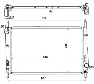 Теплообменник NRF 58272