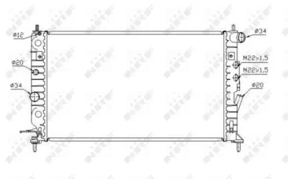 Теплообменник NRF 58288