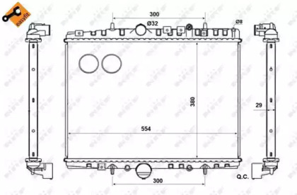 Теплообменник NRF 58303