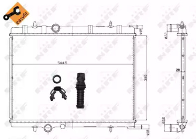 Теплообменник NRF 58308