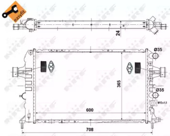 Теплообменник NRF 58355