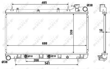 Теплообменник NRF 58372