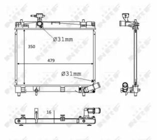 Теплообменник NRF 58384